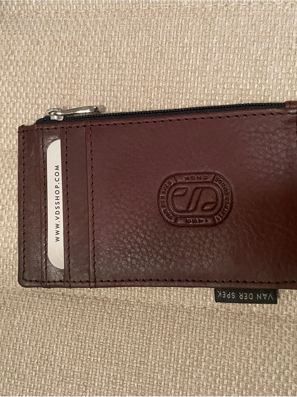 Van Der Spek Croco Leather Junior (Pocket) Planner